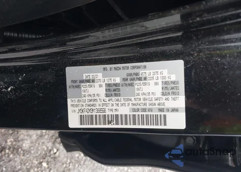 2021 Mazda Cx-5 Grand Touring from USA, damaged, VIN JM3KFADM3M1388598